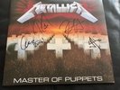 Metallica - Signed Master Of Puppets Vinyl With COA