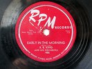 BB KING-EARLY IN THE MORNING /YOU DON'T KNOW ON RPM BLUES R&B 78RPM