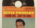 ELVIS Hound Dog / Dont Be Cruel 45 Rare Picture Sleeve RCA VICTOR 447-0608