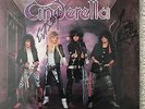 Cinderella Night Songs Vinyl LP Record Signed by 3 Band Members Brand New