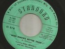 DOOWOP R&B bw/ ROCKER- RUBY WHITAKER & the CHESTNUTS  -HEAR BOTH - 1957 STANDORD