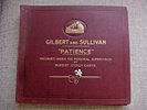 Rare HMV GILBERT & SULLIVAN * PATIENCE * 10 x 78 Set in Record Folder *VGC*