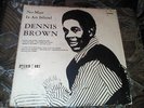 Dennis Brown ?– No Man Is An Island   / LP / VG+