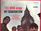 The Who sings My Generation First Pressing