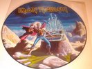 IRON MAIDEN RUN TO THE HILLS LIVE 1985 PICTURE DISC 12 EMIP 5542 B MINT
