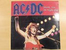 AC/DC, YOU SHOOK ME ALL NIGHT LONG,  RED VINYL RECORD.