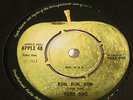 YOKO ONO Run Run Run Ex+ Apple 1973 UK 7