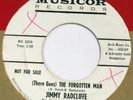 JIMMY RADCLIFFE The Forgotten Man MUSICOR 45 northern soul VG+