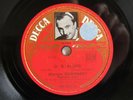78rpm DJANGO REINHARDT Guitar: D. R. BLUES / FINE AND DANDY - French Decca