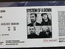 Ticket - System Of A Down - Zürich 01/06/2017