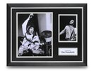 Pete Townshend Signed 16x12 Photo Framed Display The Who Memorabilia Autograph