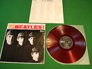 Beatles Meet the Beatles Japan LP 1st press von 1964 red vinyl Odeon OR-7041
