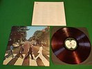 Beatles Abbey Road Japan LP 1st press von 1969 red vinyl Apple AP-8815