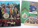 BEATLES SGT PEPPERS LONELY HEARTS CLUB BAND UK PARLOPHONE1967 INSERT WAVY INNER