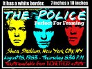 The Police live concert Shea Stadium New York 18th August 1983 A4 poster print