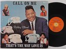 BOBBY BLAND Call On Me RARE US 1st LP press SUPERB COND  blues soul r&b