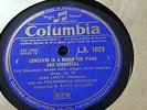 GRIEG CONCERTO IN A MINOR FOR PIANO & ORCH DINU LIPATTI COLUMBIA LX 1029-1032