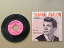 Frankie Avalon Promo - Shy Guy/Too Young To Love 45 Chancellor C-1800