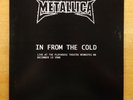 NEW METALLICA “In From The Cold” Colored LP LIVE Winnipeg 12/13/86 NEW MINT Rare