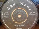 KEN BOOTHE - YOURE NO GOOD ORIGINAL UK SKA BEAT 45 CLIP