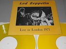 VERY RARE LED ZEPPELIN 2 LP YELLOW COLORED VINYL SET LIVE IN LONDON 1971 VG++ EX