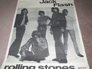 ROLLING STONES - JUMPING JACK FLASH - ORIGINAL UK PROMO POSTER