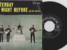 THE BEATLES yesterday / the night before Original ITALIAN PARLOPHONE ep Mint