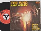 The Who - Baba O'Riley- Original 1971 Spain 45rpm Single EX-/VG++