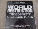 TIME ZONE -JOHN LYDON /SEX PISTOLS /AFRIKA BAMBAATAA -WORLD DESTRUCTION RSD 2017
