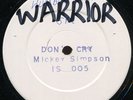 Mickey Simpson - Don't Cry uk 12