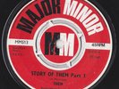 THEM with VAN MORRISON * 'STORY OF THEM' * (ON MAJOR MINOR) IN TOP CONDITION