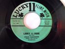CHUCK SLAUGHTER--LUCKY 11 ROCK / HERE COMES RAIN--LUCKY 11 1111--RARE ROCKABILLY