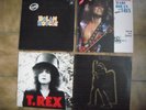 4 x T. REX -LP- u.a. Electric Warrior  (ARIOLA, D 1971) - incl. 1 Doppel-LP Top