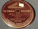 Vtg Johanna Gadski Magic Flute 88369 Victrola Record Mozart Otto Goritz