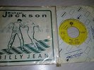 Michael Jackson BILLIE JEAN ( billy ) single PS Peru  Rare Promo 7
