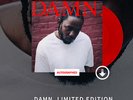 SEALED/NEW Kendrick Lamar - DAMN 2xLP Red Vinyl Autographed  Lim Ed + Digital DL