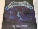 1984 METALLICA RIDE THE LIGHTNING ORIGINAL MEGAFORCE ELEKTRA Still sealed