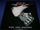 U.D.O -MAN AND MACHINE RARE ORIGINAL MARBLED VINYL 2002 doro-blind guardian-dio