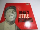 Little Richard 45 EP.Picture Sleeve Here's Little Richard Speciality Sep-402