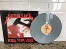 METALLICA - KILL EM ALL -BRAND NEW GREY COLORED VINYL LP RECORD w INSERT