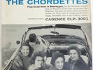 CHORDETTES Mr. Sandman Pop Rock Girl Group Original LP US EX++ Cadence CLP 3001