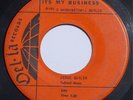 JESSE BUTLER: IT'S MY BUSINESS / WEEKEND STAR - RARE NORTHERN SOUL FUNK 45rpm