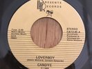 CANDYE modern soul boogie 45 Loverboy / Right Now   Presents