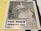 JANIS MARTIN. ROCKIN' COUNTRY GIRL. NM ROCKABILLY. EURO LP