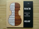 CRI 180455/7 OLOF BACH SONATAS & PARTITAS FOR SOLO VIOLIN RARE 3LP PRIVATE ED1