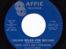 Deep Funk 45 HENRY LOVE & NO. 1 EXPLOSION 186,000 Miles Per Second/Black Child