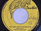TINGA STEWART - YOU JUST GOT TO BE IN LOVE - PANTHER ( RARE ROOTS REGGAE 7 )