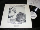 Strange SONGS THE REDMAN Native American LP w AIM American Indian Movement Flyer