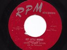 Mod R&B 45 JOHNNY GUITAR WATSON Hot Little Mama/I Love To Love You RPM HEAR Rare