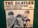 BEATLES I WANT TO HOLD YOUR HAND PICTURE SLEEVE & 45 1ST PRESSING EXC/EXC